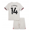 Chelsea Dario Essugo #14 Gostujuci Dres za djecu 2025-26 Kratak Rukav (+ Kratke hlače) Chelsea Dario Essugo #14 Gostujuci Dres za djecu 2025-26 Kratak Rukav (+ Kratke hlače)